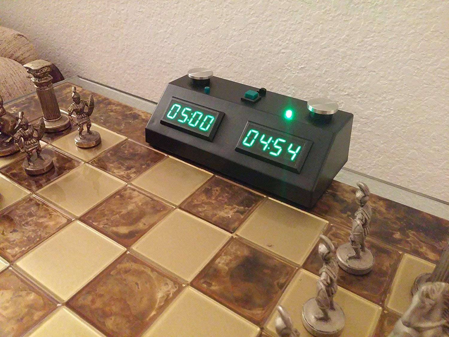 Amazon.com: ZmartFun ZMF-II Chess Clock - Black with Green LED
